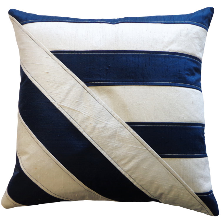 Jiti Lined Silk Throw Pillow Wayfair